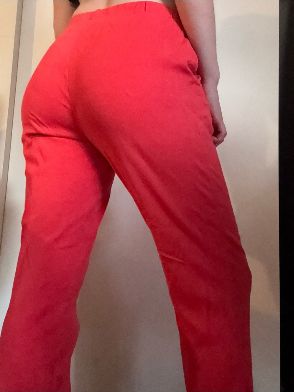 Lands' End Coral Pull-On Pants